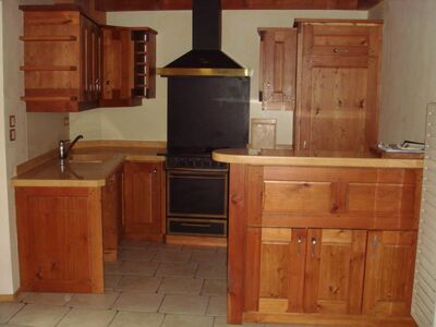 rénovation maison bois hautes alpes - cuisine